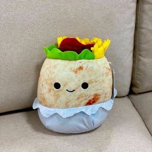 Bernardo the burrito 8” squishmallow
